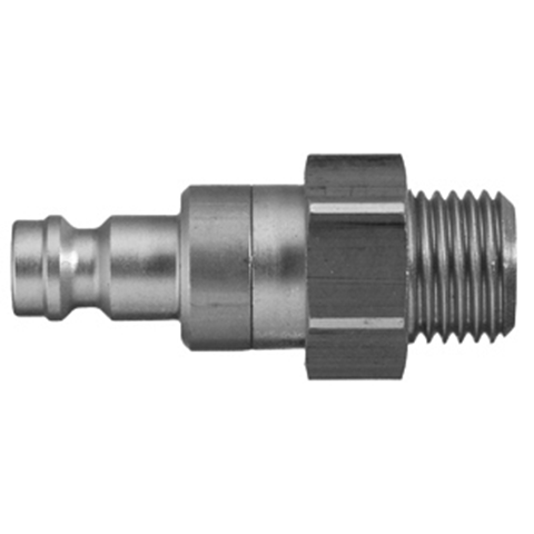45597000 Nipple - Dry Break - Male Thread Rectus double shut-off nipple with flatsealing or dry-break system for leak-free design. (KL series). On the coupling and plug, our leak-free coupling systems have valves that build up no dead-space volume. As such, when the connection is broken, no drops of the medium being channelled are able to escape. This variant is especially suitable for transporting aggressive media or in sensitive environments like in cleanrooms.
