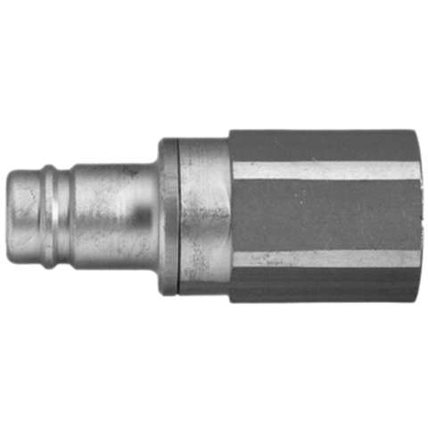 46377680 Nipple - Double Shut-off - Female Thread Rectus double shut-off nipple/ plug. (KB serie) On the double shut-off systems, after disconnection, the flow stops both in the coupling and in the plug. The medium remains in the hose in both connecting lines, the pressure is held constant and will not be released.