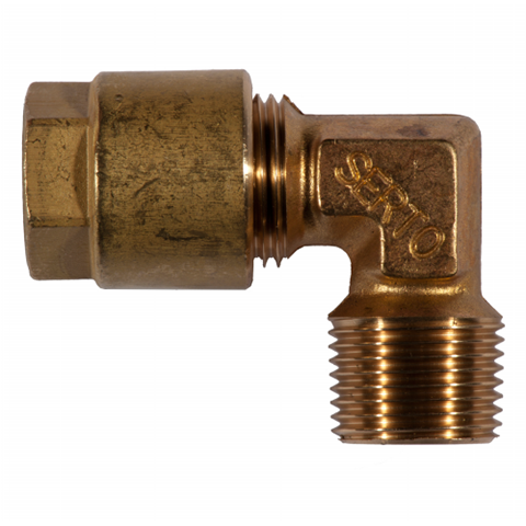 Elbow Union Tube/Male 4mm_R1/8  Brass G 02421-4-1/8