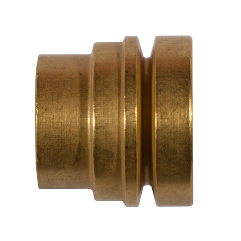 Compr. Ferrule Tube 4mm_3,2mm Brass 40001-4-3,2