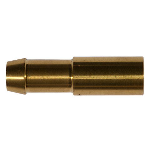 Straight Hose Nozzle TubeStub/Tube 6mm_ID2,5mm Brass 40503-A6-2,5