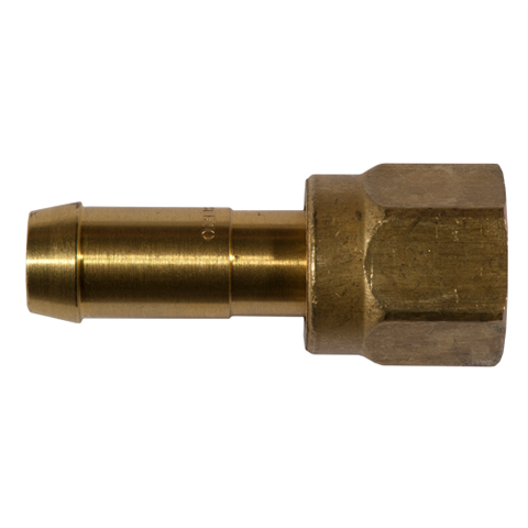Straight Hose Nozzle Female/Tube 5mm_ID2,5mm Brass 40526-A5-2,5 (PreAss.)
