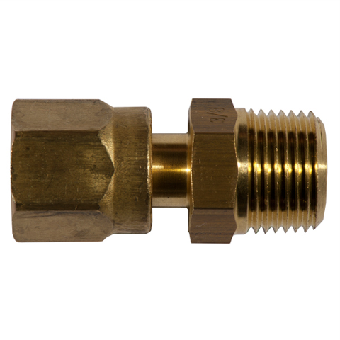 Adapter Adj. Female/Male 6mm_1/4NPT Brass 41625-A6-1/4NPT (PreAss.)