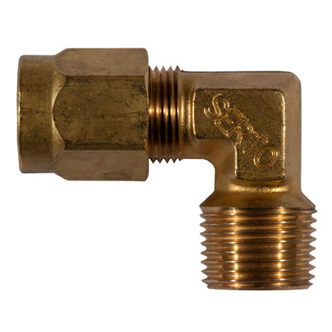 Elbow Union Tube/Male 3mm_M8x1  Brass 42421-3-M8x1 K