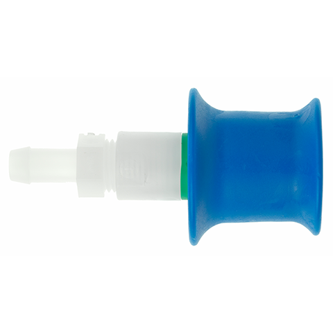 QDC Without Valve Hose Nozzle Tube ID8mm Blue  PVDF Seal EPDM CO K/BS-SOT-LW8 PE (Safety Lock)
