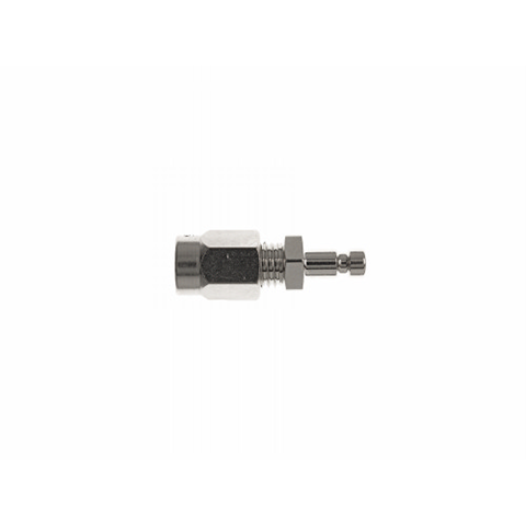 17020200 Nipple - Straight Through - Serto Connection Serto and Rectus  quick coupling Straight through nipples and plugs with full bore work without a valve and thus achieve the best possible flow (flow). The turbulence which is normally caused by the intergrated valves is not present.