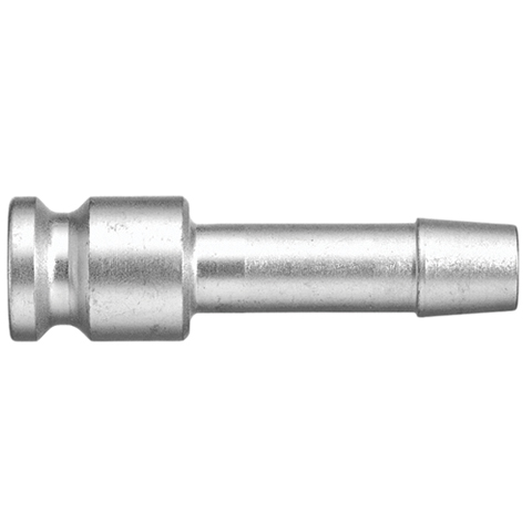 Nipple Straight-Through Hose Barb for hose ID 19 mm Steel NBR Zinc Plated  29SFTF19SPZ