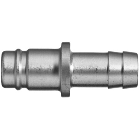 45377715 Nipple - Single Shut-off - Hose Barb Single shut-off nipples/ plugs work without valve in the nipple. The flow is stalled when the connection is broken. ( Rectus SF serie)