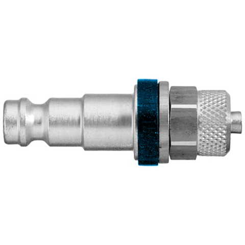48025700 Nipple - Straight-through - Plastic Hose Connection Nipple Straight through - coded systems/ Rectukey.  The mechanical coding of the coupling and plug offers a  guarantee for avoiding mix-ups between media when coupling, which is complemented by the color coding of the anodised sleeves. Double shut-off version available on request.