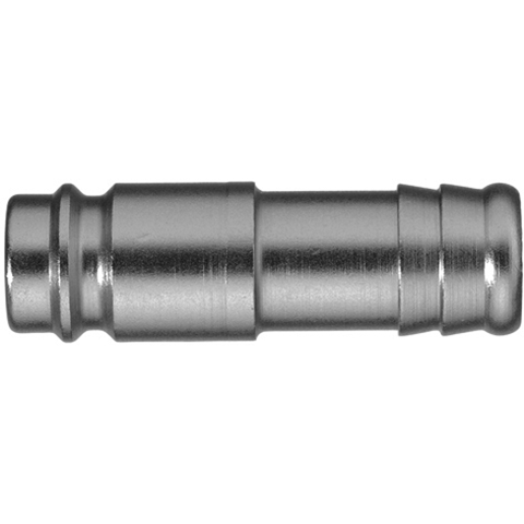 48205000 Nipple - Straight Through - Hose Barb Serto and Rectus  quick coupling Straight through nipples and plugs with full bore work without a valve and thus achieve the best possible flow (flow). The turbulence which is normally caused by the intergrated valves is not present.