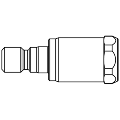 48901025 Nipple - Single Shut-off - Hose Barb Single shut-off nipples/ plugs work without valve in the nipple. The flow is stalled when the connection is broken. ( Rectus SF serie)