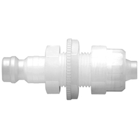 48960580 Nipple - Single Shut-off - Panel Mount Single shut-off nipples/ plugs work without valve in the nipple. The flow is stalled when the connection is broken. ( Rectus SF serie)