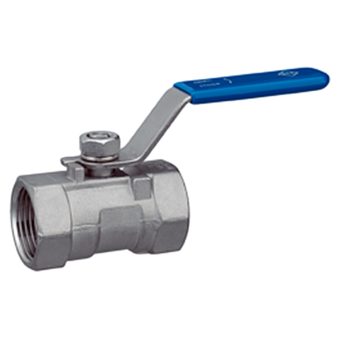 52012720 Ball Valve One-piece - 2 way One-piece ball valve with reduced bore for easy and economical applications.