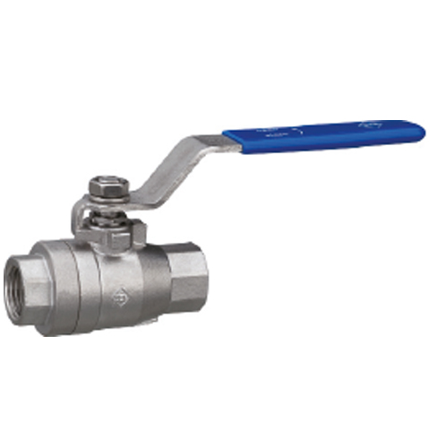 Ball Valve Two-Piece Stainless Steel Rp 1 1/4 (DN32) with standard handle