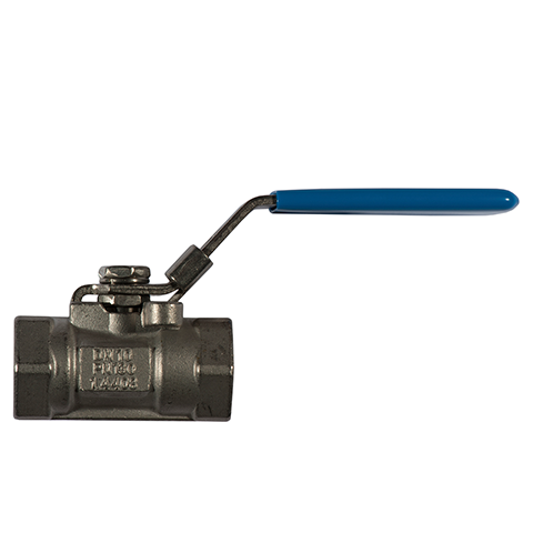 53000607 單片式球閥 - 2 向 One-piece ball valve with reduced bore for easy and economical applications.