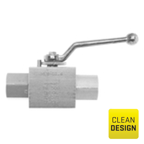 60296240 Ball Valve Three-piece - 2 way Three-piece ball valve with full bore for reliable and optimal flow.